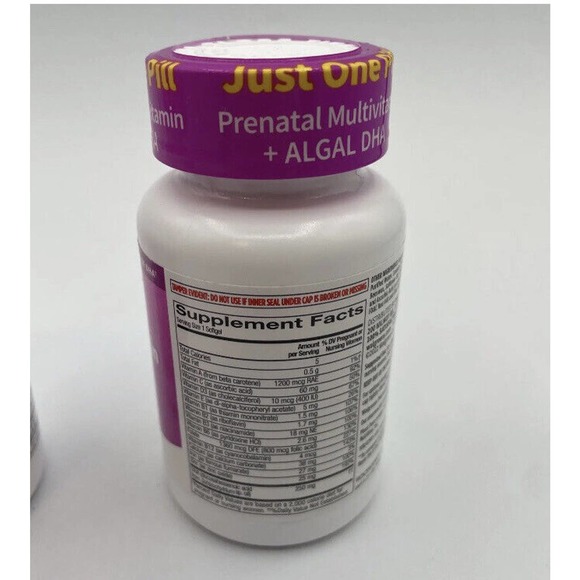 Walgreens Bags Lot Of 2 Walgreens Prenatal Multivitamin Algal Dha 3